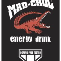 8.Mad-Croc Energy drink Doping Free black Logo